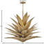 Lustre géométrique unique à 12 lumières Agave