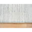 Tapis oriental rond en laine tissée à la main de style ivoire moderne à rayures 8 po x 8 po 1A02B010DA684B32AA4B1B699F7FF617