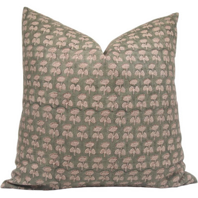 Linen Lumbar Pillow Cover