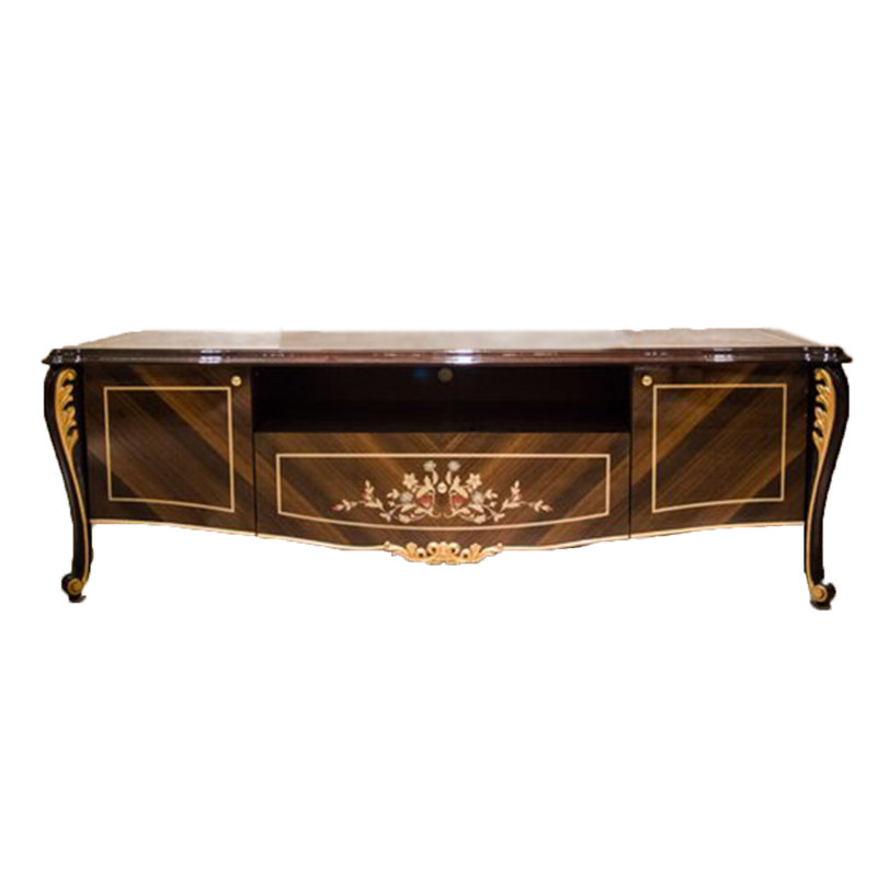 Athena Solid Wood TV Stand, 88"
