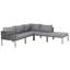 Mayer 6 Seater Corner Sofa Set