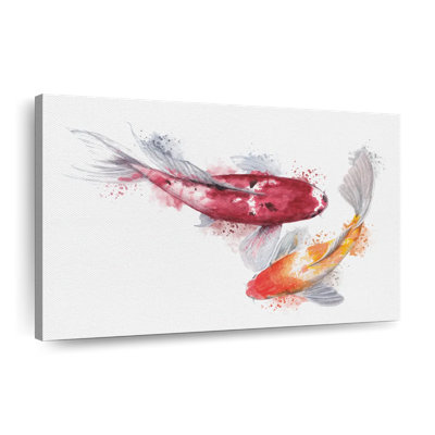 Koi Fish paire Splatter