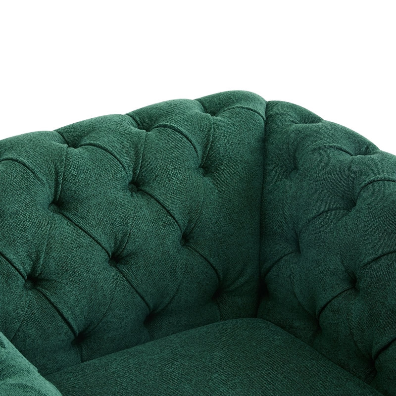 Fauteuil club pivotant Chesterfield