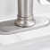 Single-Hole Single-handle Bathroom Faucet with Drain Assembly
