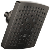 Essential™ Shower Series 7" Linear Square H2OKinetic® Multi-Function Wall Mount Showerhead