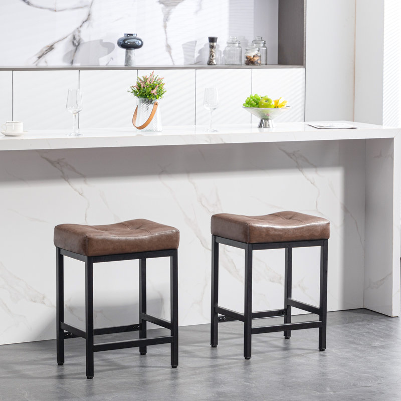 Tabouret 25,2 "Petre (ensemble de 1), Brun