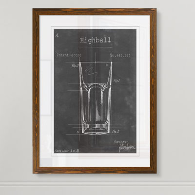 " Barware Blueprint II " by Paul Cezanne