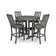 Azhanae  4 - Person 100" Long Bar Height Dining Set