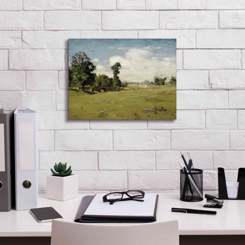Red Barrel Studio® «Country Pasture» par Stellar Design Studio, estampe numérique sur toile, H 12 po x l 16 po x P 0,75 po