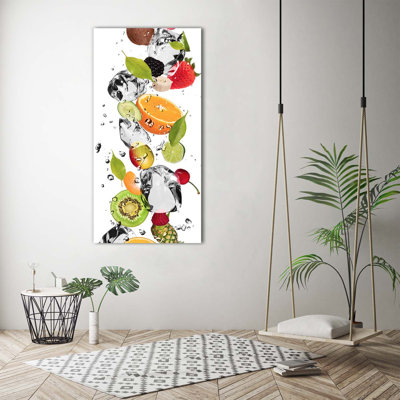 Fruit And Water - Wrapped Canvas Print