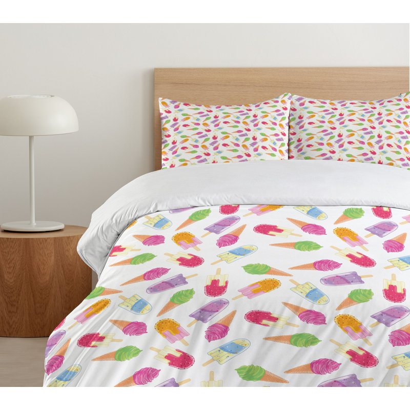 No Duvet Cover, Queen Duvet Cover + 2 Standard Shams