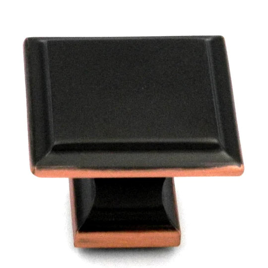 (Paquet de 5) Poignée en bronze huilé 1-1 / 4 pouces Studio II