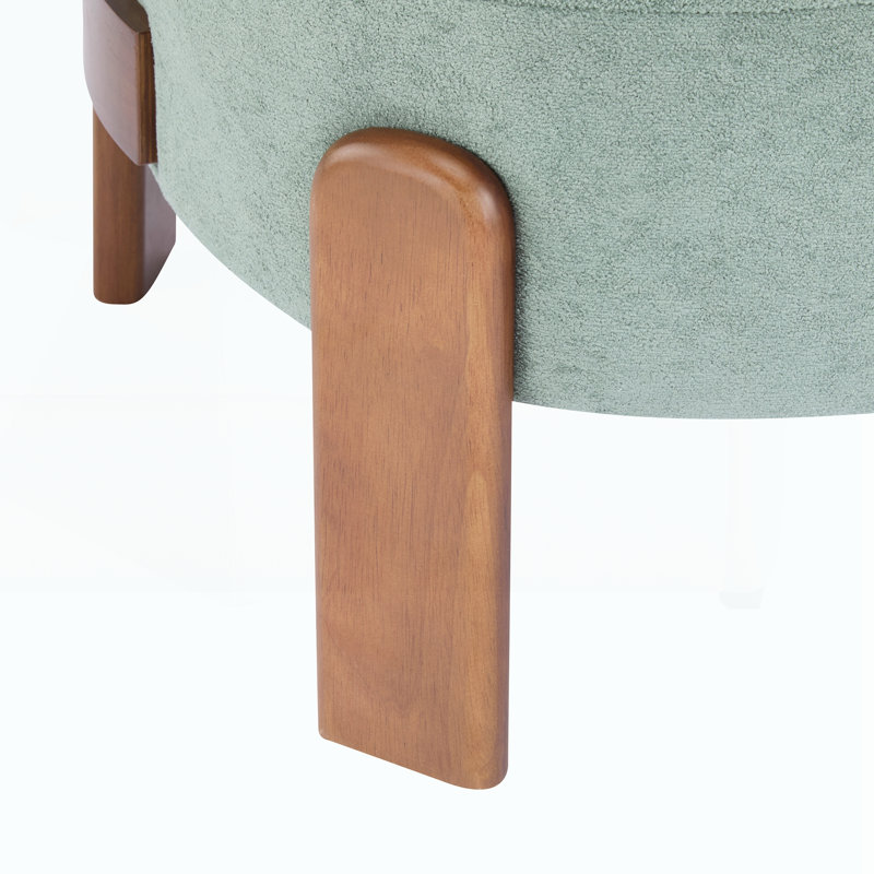 Fauteuil à oreilles sans accoudoirs, Vert