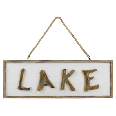 Plaque de lac avec support à corde