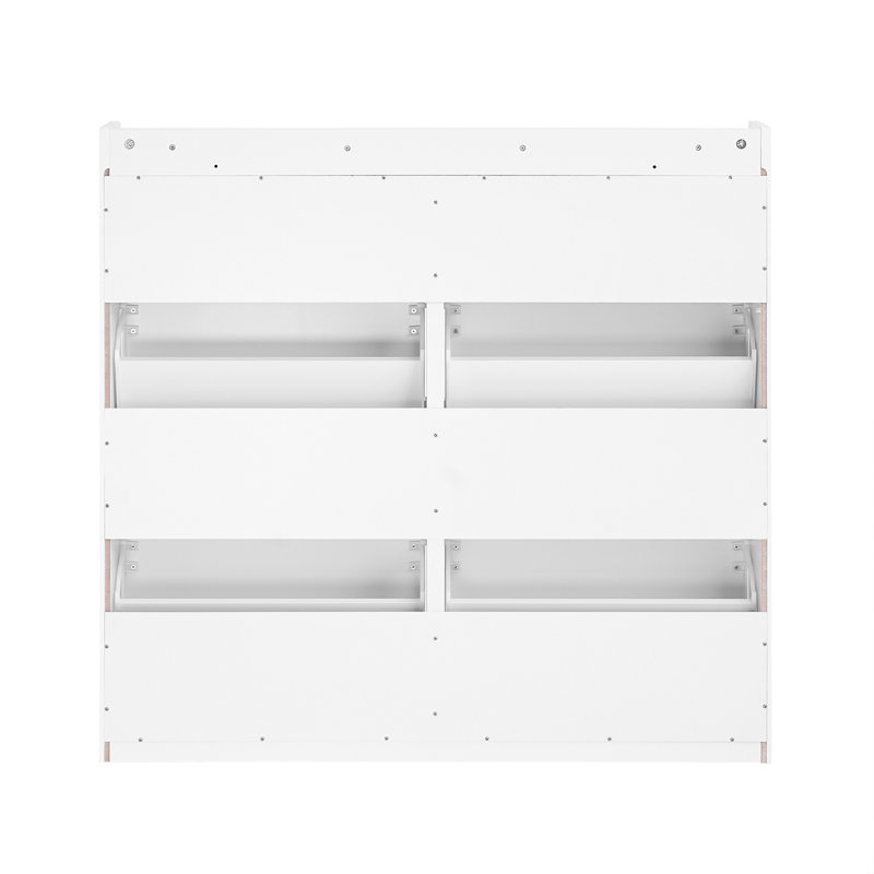 8 Pair Shoe Storage Cabinet