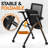 Foldable Office Chair With PU Wheels And Smooth Armrest-E...