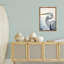 Toile flottante encadrée «Quiet Heron» par Petal Prints Design-1935006660-1935006657
