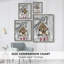 Winter Birds, reproduction encadrée - bois massif-736106175