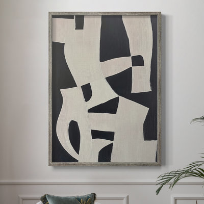 ABSTRACT Series DXCI Framed Print - Solid Wood