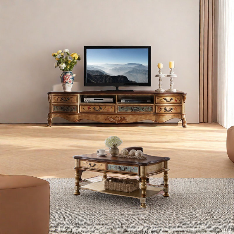Meuble télé rétro de style américain
