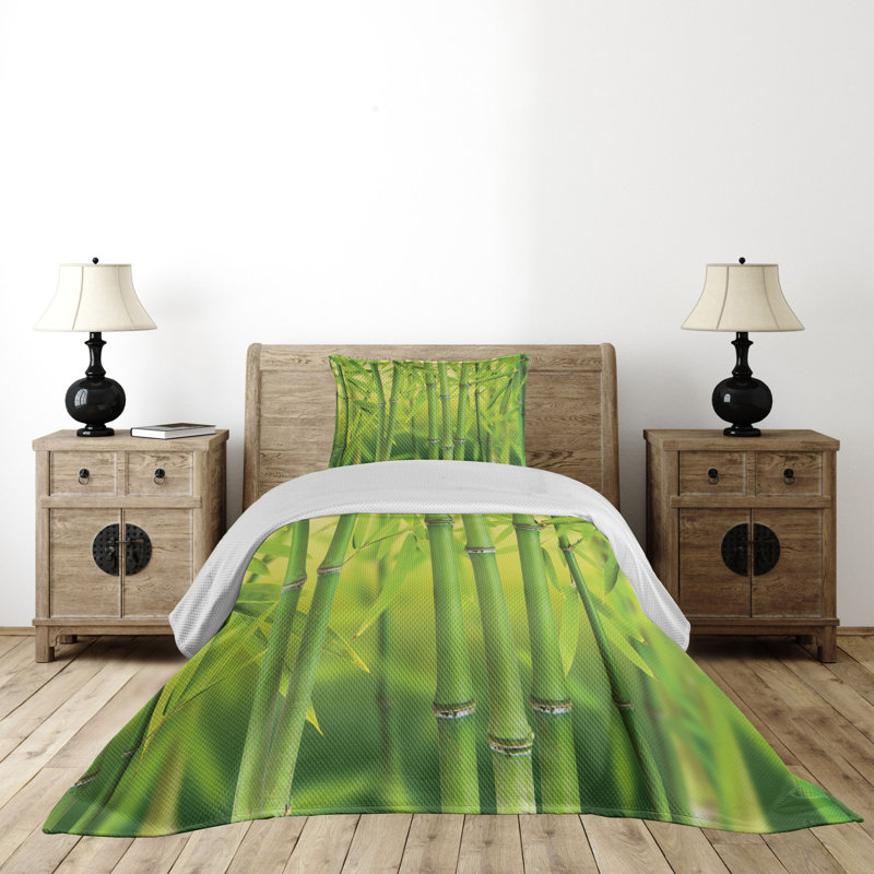 Eclectic Polyester Coverlet, King Bedspread + 2 Shams