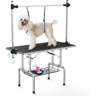 Table de toilettage pour chien
