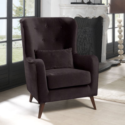 Noah Upholstered Wingback Chair