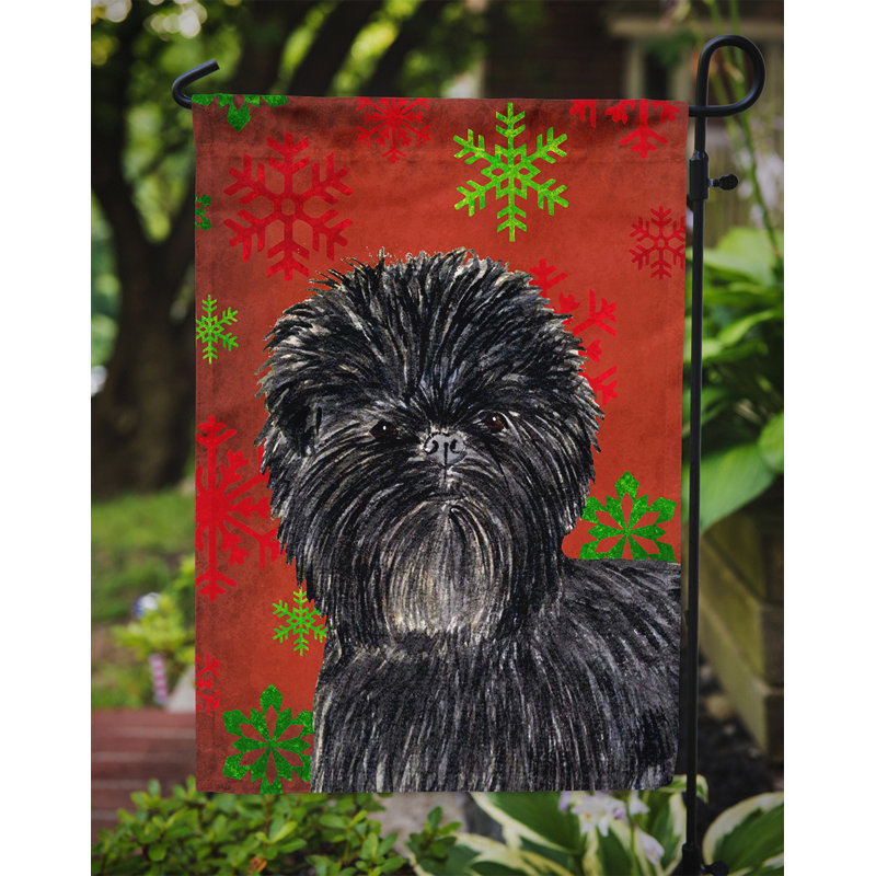 Drapeau rouge et vert Vart, Affenpinscher