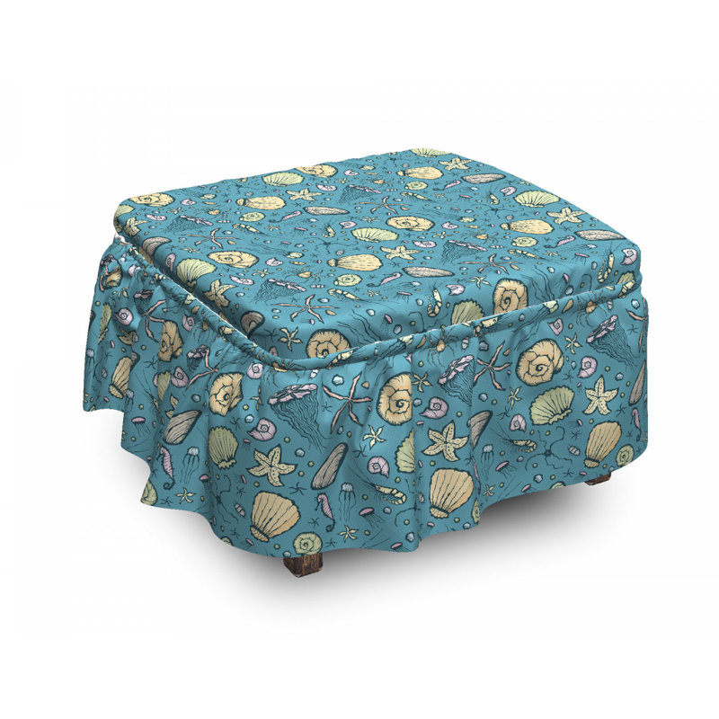 Housse pour repose-pieds de la plage summer