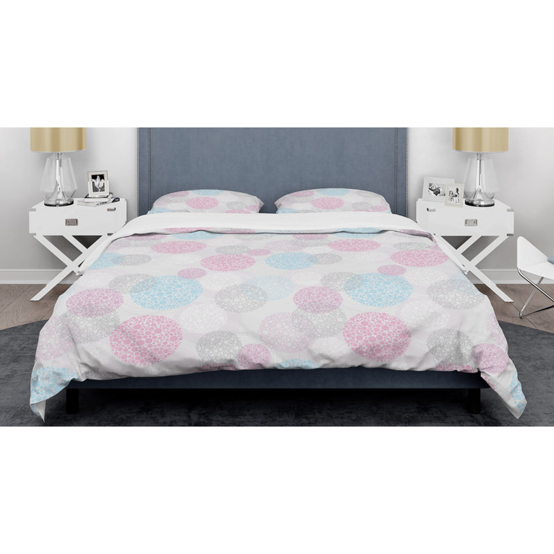  Ensemble de housse de couette en microfibre Farmhouse, Housse simple + 1 taie décorative