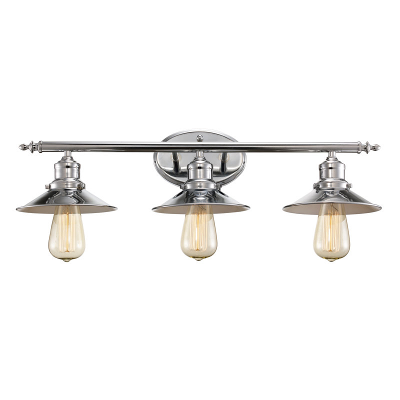 Kiesel 3 - Light Dimmable Vanity Light, Polished Chrome