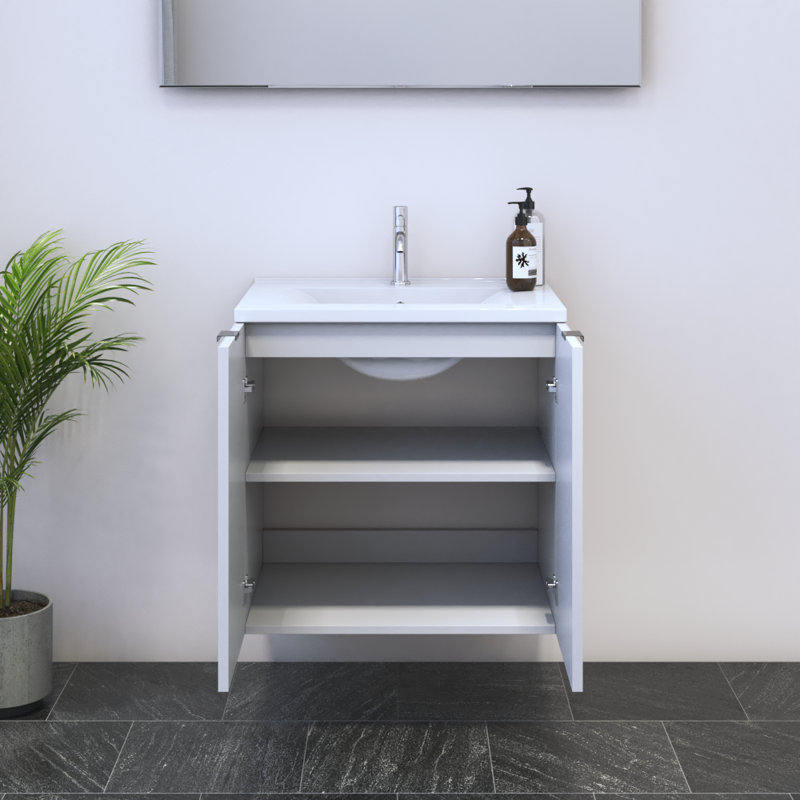 Arabeila 23.6'' Single Bathroom Vanity with Top
