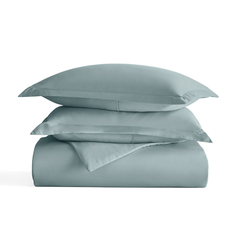 Duvet Cover Set Super Soft Microfiber Bedding in Solid Colors