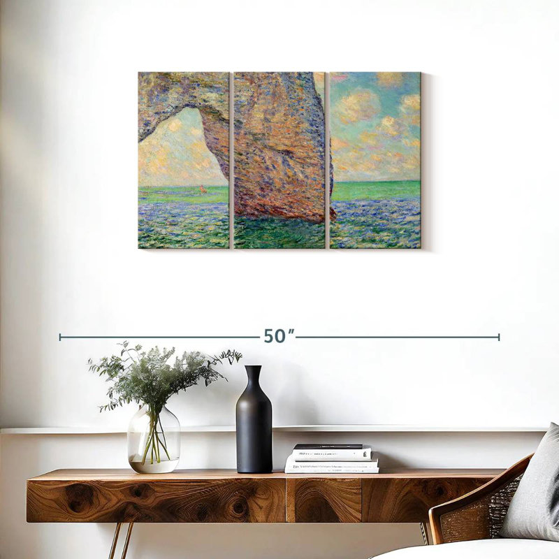 Gillard The Cliff At Etretat, H 20 po x l 33 po