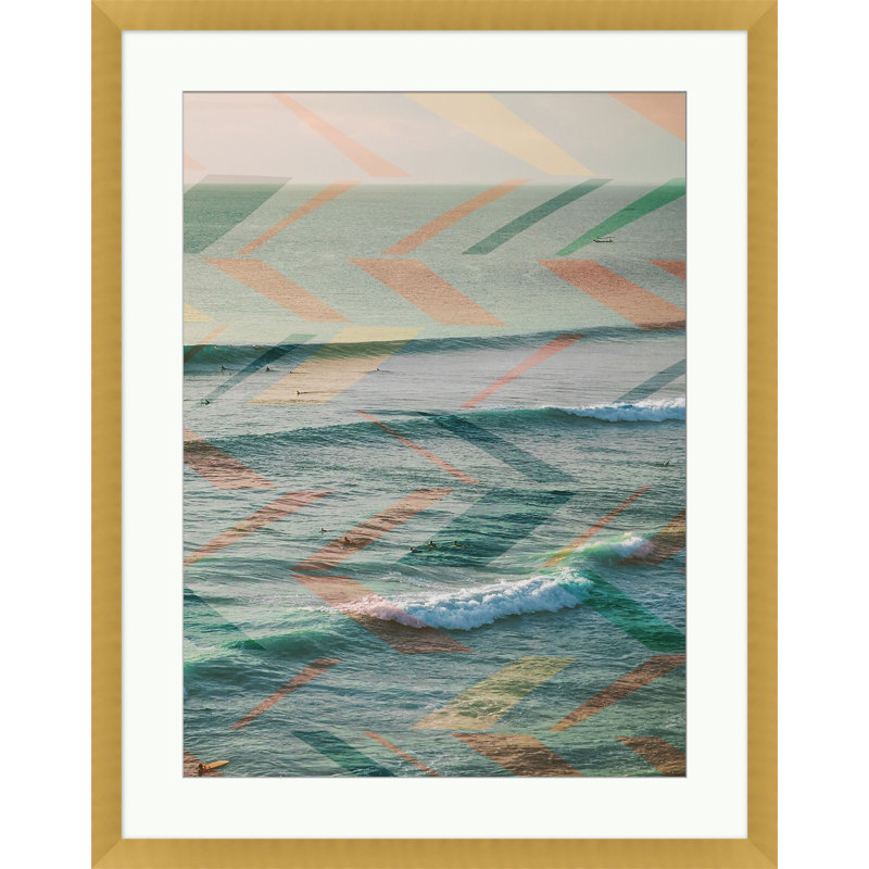 Pastel Surfside 2 Print by Mat Sanders