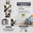 Rhylon Metal Wall Clock