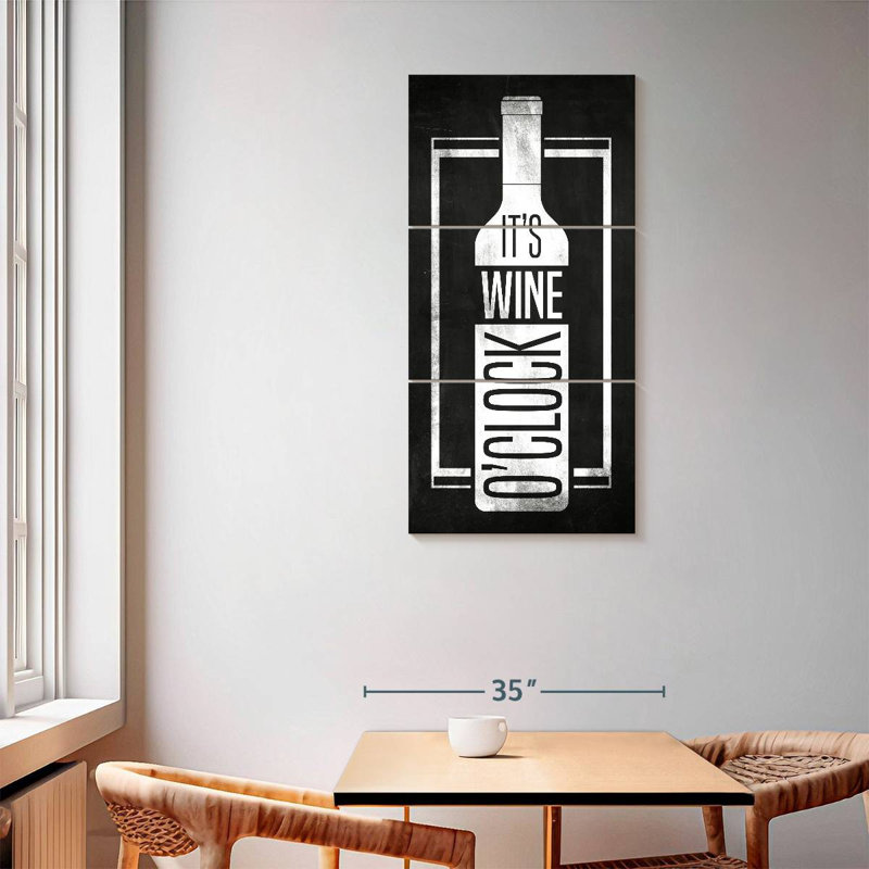 Wine Wine, H 62 po x l 30 po