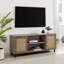 Meuble télé Coastal Rattan-Door pour téléviseur de 10015 po ou moins