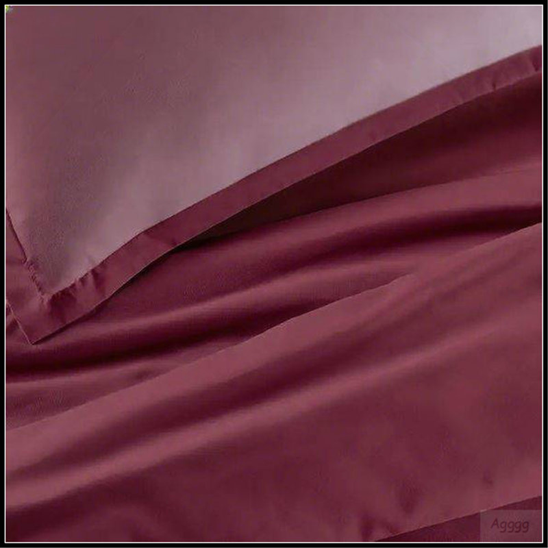 Housse de couette Serta Simply Clean, Housse de couette pour très grand lit, Burgundy