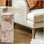 Table d'appoint en marbre naturel, table basse avec surface polie, pierre véritable pour un décor intérieur élégant et durable-133420073