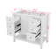 Base de meuble-lavabo 36 po seulement sans lavabo, base de meuble seulement, meuble-lavabo avec armoire et 3 tiroirs-114294661