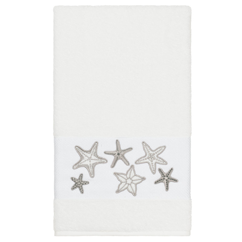 Lydia Midweight Bath Towel, White