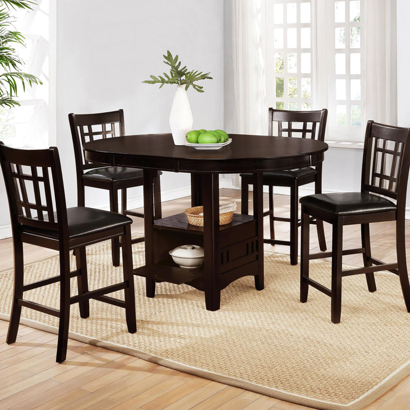Tabourets de comptoir - siège noir, sièges moelleux et confortables