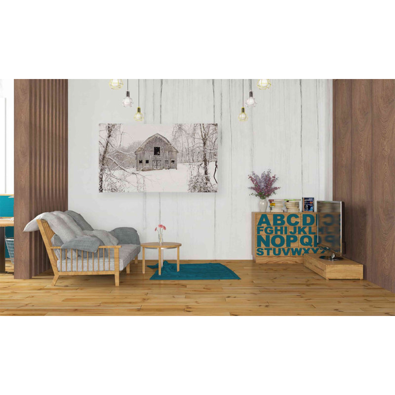 «The New Tenant» par Lori Deiter, art mural sur toile, H 26 po x l 40 po x 1,5 po