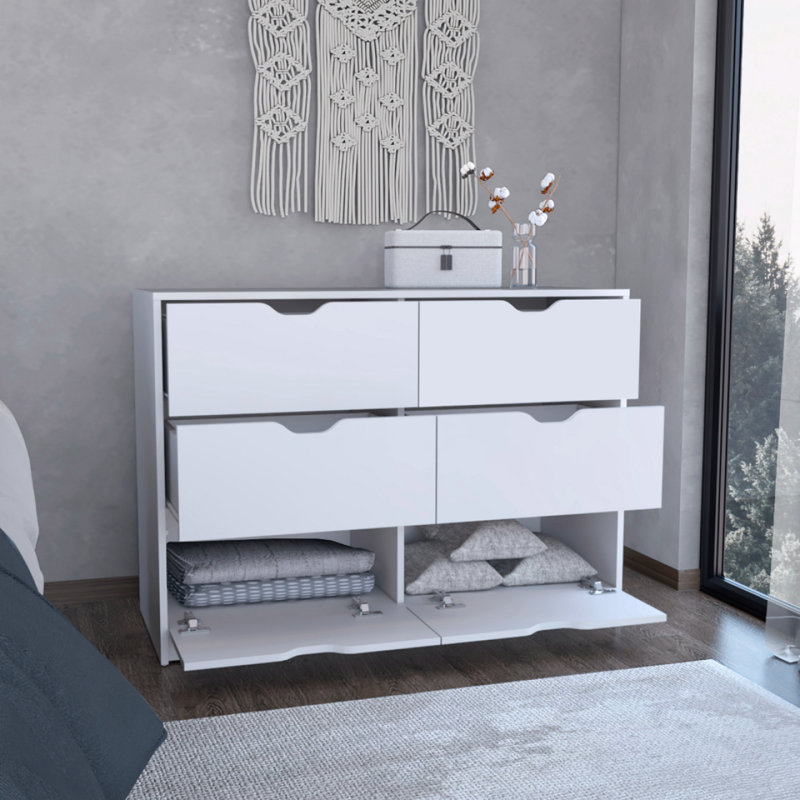Commode 4 tiroirs, 2 armoires Basilea