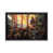Distressed Black Framed Canvas