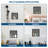 Stainless Steel Shower Niche, Gunmetal Black-931356775-931356774