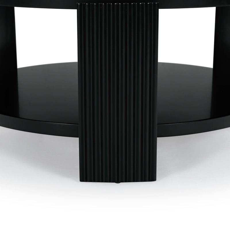 Table basse Liabella, Noir
