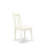 5 Piece Dining Room Table Set Includes a Round Dining Table with Pedestal and 4 Linen Fabric Upholstered Chairs, Linen White-700968730-748710716-700968729