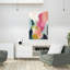 «Abstract Pinks», art abstrait contemporain audacieux-1304925317